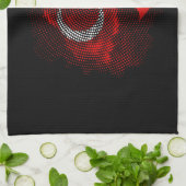 Vlag van Turkije Theedoek (Gevouwen)