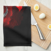 Vlag van Turkije Theedoek (Quarter Fold)
