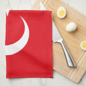 Vlag van Turkije Theedoek (Quarter Fold)