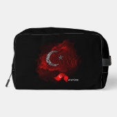 Vlag van Turkije Toilettasje (Achterkant)
