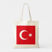 Vlag van Turkije Tote Bag (Achterkant)