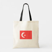 Vlag van Turkije Tote Bag (Achterkant)