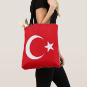 Vlag van Turkije Tote Bag (Dichtbij)