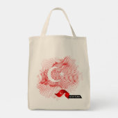 Vlag van Turkije Tote Bag (Achterkant)
