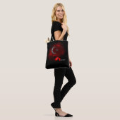 Vlag van Turkije Tote Bag (Op model)