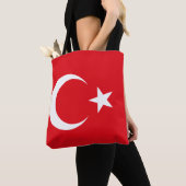 Vlag van Turkije Tote Bag (Dichtbij)