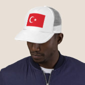 Vlag van Turkije Trucker Pet (In situ)
