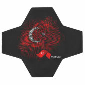 Vlag van Turkije Voetbal (Enkel)