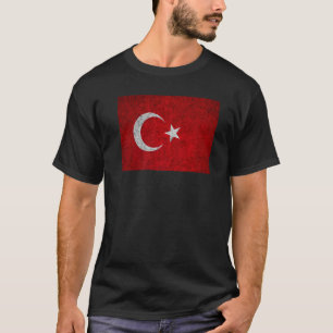 Vlag van Turkije voor Vintage Turkije klaagt Turks T-shirt