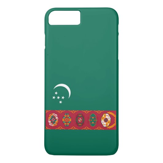 Vlag van Turkmenistan Case-Mate iPhone Case (Achterkant)