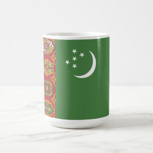 Vlag van Turkmenistan Koffiemok