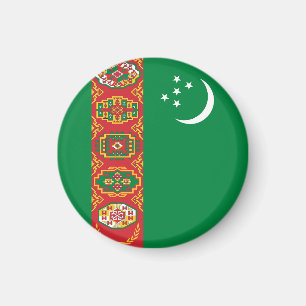 Vlag van Turkmenistan Magneet