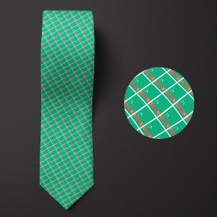 Vlag van Turkmenistan Patroon Stropdas