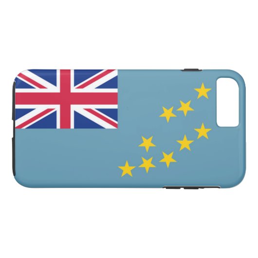Vlag van Tuvalu Case-Mate iPhone Case (Achterkant (Horizontaal))