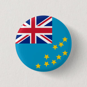 Vlag van Tuvalu Ronde Button 3,2 Cm