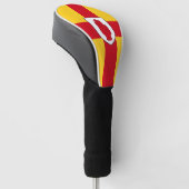 Vlag van Ulster Golfheadcover (Schuin)