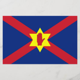 Vlag van Ulster Nation (Noord-Ierland) Briefpapier