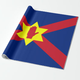 Vlag van Ulster Nation (Noord-Ierland) Cadeaupapier