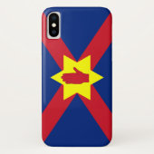 Vlag van Ulster Nation (Noord-Ierland) Case-Mate iPhone Case (Achterkant)