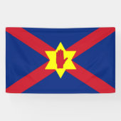 Vlag van Ulster Nation (Noord-Ierland) Spandoek (Horizontaal)