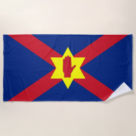 Vlag van Ulster Nation (Noord-Ierland) Strandlaken