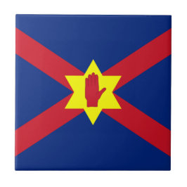 Vlag van Ulster Nation (Noord-Ierland) Tegeltje