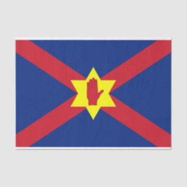 Vlag van Ulster Nation (Noord-Ierland) Tissuepapier