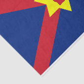 Vlag van Ulster Nation (Noord-Ierland) Tissuepapier (Detail)