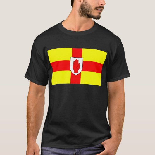 Vlag van Ulster - Noord-Ierland T-shirt (Voorkant)