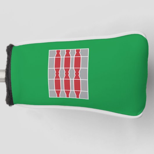 Vlag van Umbrië (Italië) Golfheadcover (Voorkant)