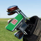 Vlag van Umbrië (Italië) Golfheadcover (Insitu)