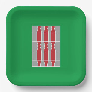 Vlag van Umbrië (Italië) Papieren Bordje
