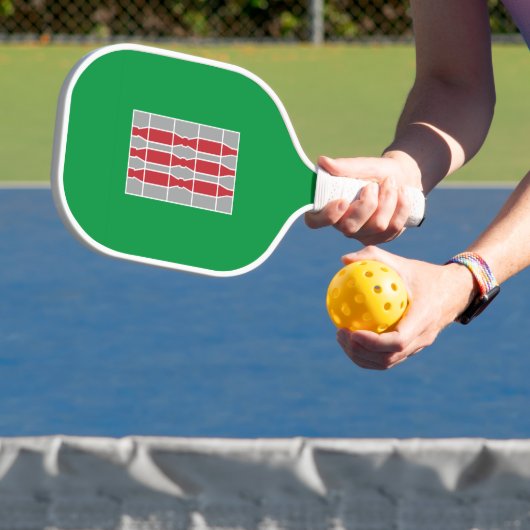 Vlag van Umbrië, Italië Pickleball Paddle (Insitu)
