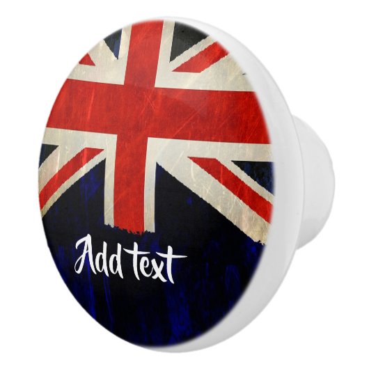 vlag van Uniefact Keramische Knop (Rechts)