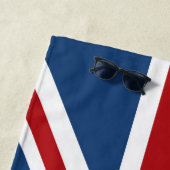 vlag van Union Jack Patriotic UK Strandlaken (In situ)