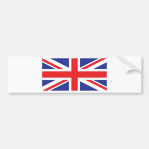 Vlag van Union Jack UK Bumpersticker