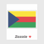 Vlag van Upala, Costa Rica Sticker (Vel)