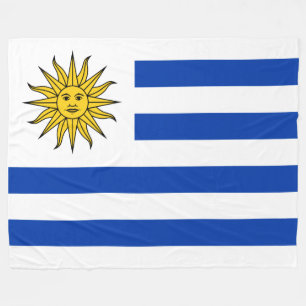 Vlag van Uruguay Banda Oosterling Fleece Deken