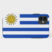 Vlag van Uruguay Case-Mate iPhone Case (Achterkant (horizontaal))