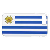 Vlag van Uruguay Case-Mate iPhone Case (Achterkant (Horizontaal))