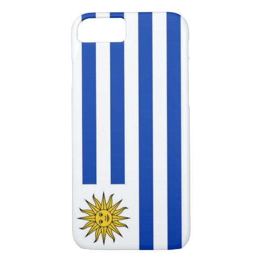 Vlag van Uruguay Case-Mate iPhone Case (Achterkant)
