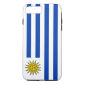 Vlag van Uruguay Case-Mate iPhone Case (Achterkant)
