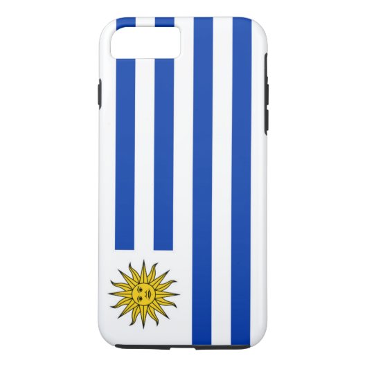 Vlag van Uruguay Case-Mate iPhone Case (Achterkant)