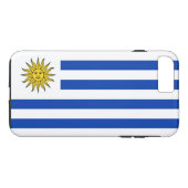 Vlag van Uruguay Case-Mate iPhone Case (Achterkant (Horizontaal))