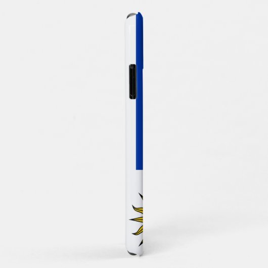 Vlag van Uruguay Case-Mate iPhone Case (Achterkant/rechts)
