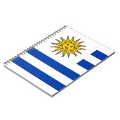 Vlag van Uruguay Notitieboek (Linkerzijde)