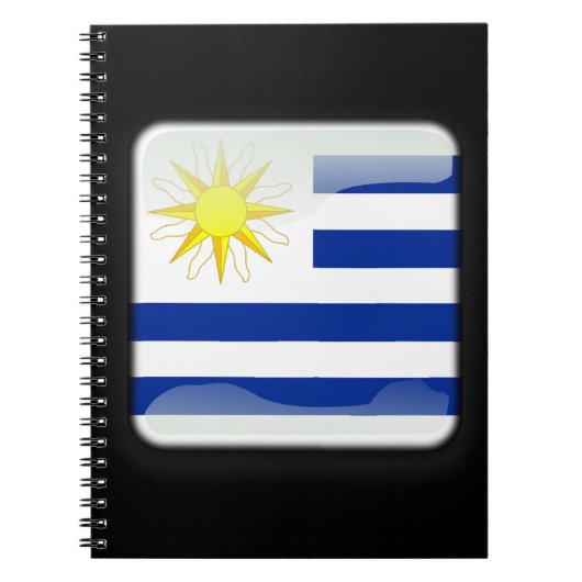 Vlag van Uruguay Notitieboek (Voorkant)