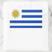 Vlag van Uruguay Rechthoekige Sticker (Tas)