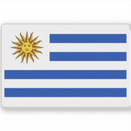 Vlag van Uruguay Sticker