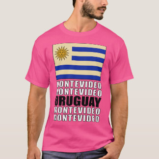 Vlag van Uruguay T-shirt
